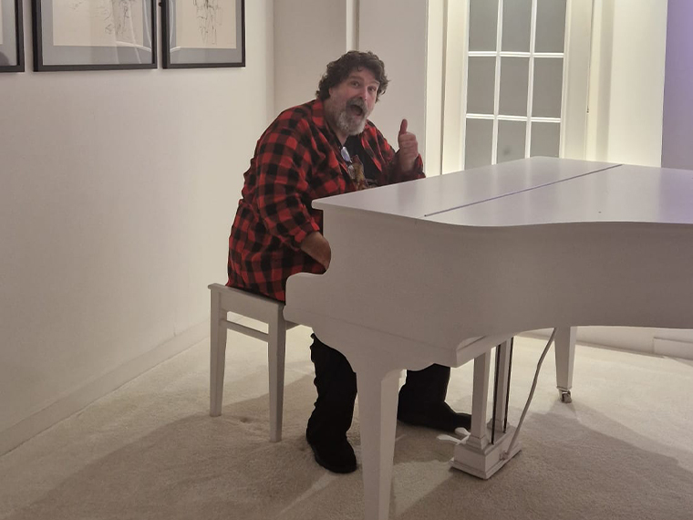Mick Foley visits The Beatles Story Museum Liverpool