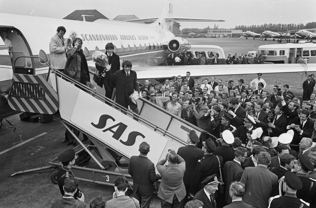 Beatles Land In Amsterdam