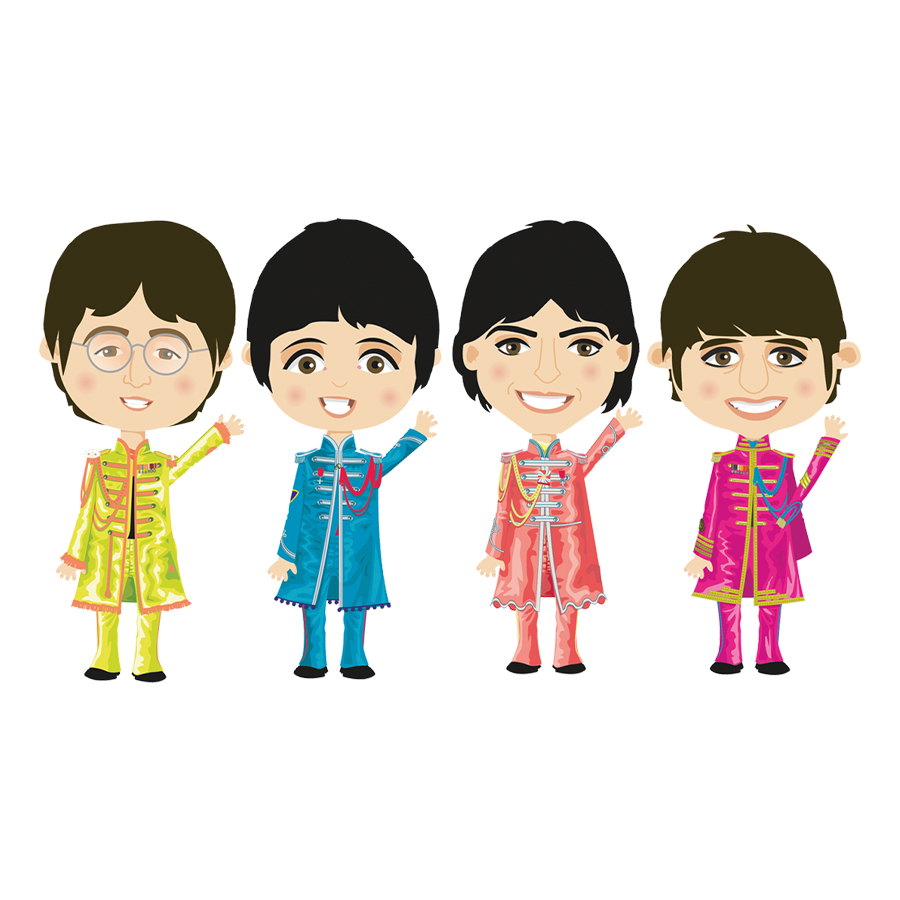 beatles illustration