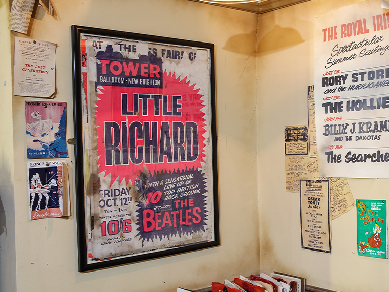 Little Richard poster in The Beatles Story, Liverpool