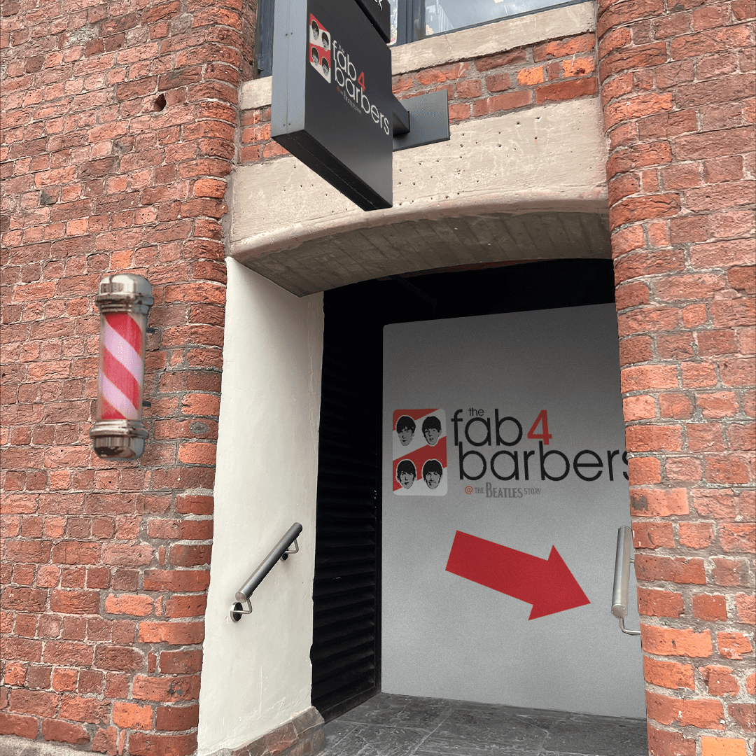 The Fab4 Barbers at The Beatles Story