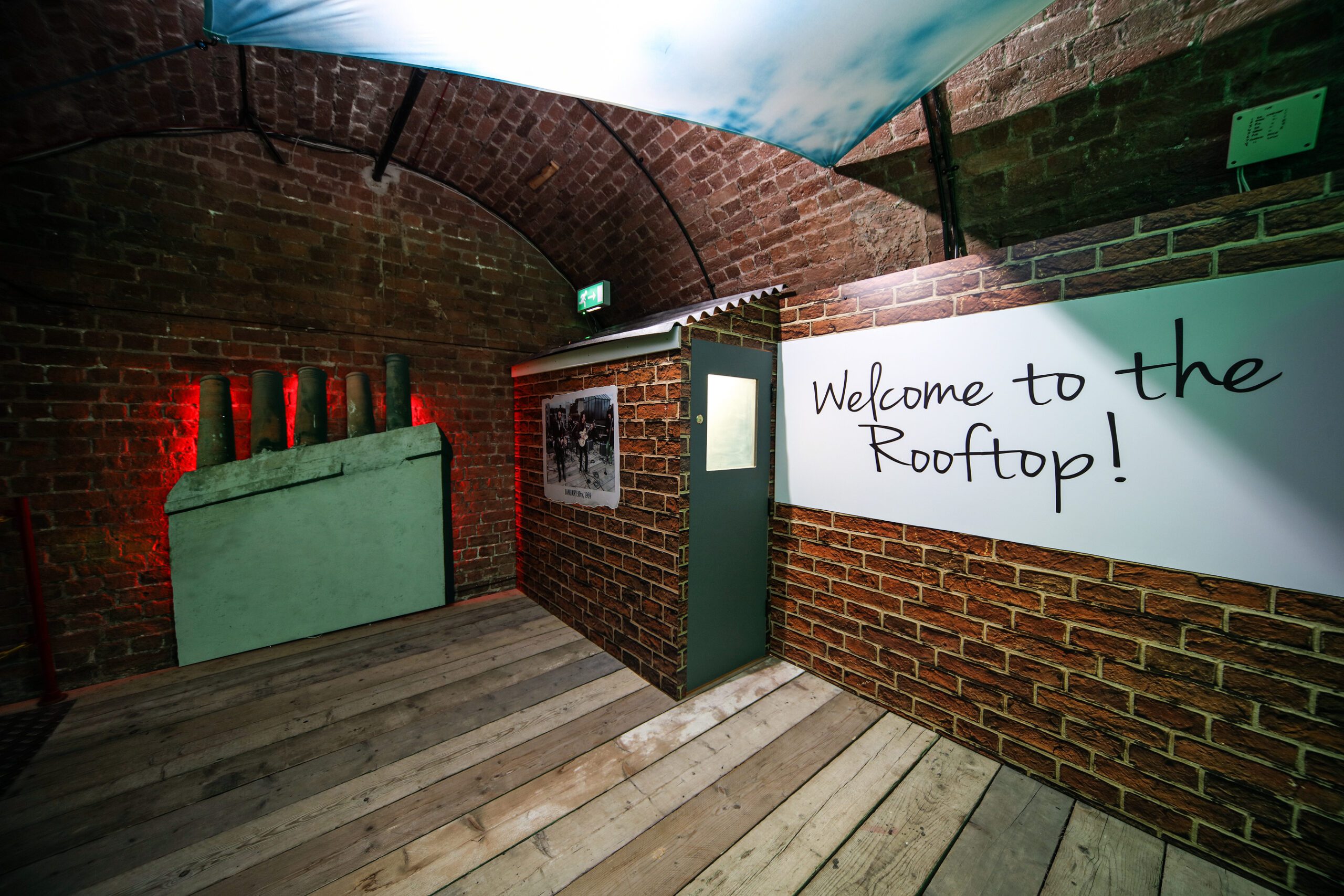 Rooftop Room at The Beatles Story Museum in Liverpool