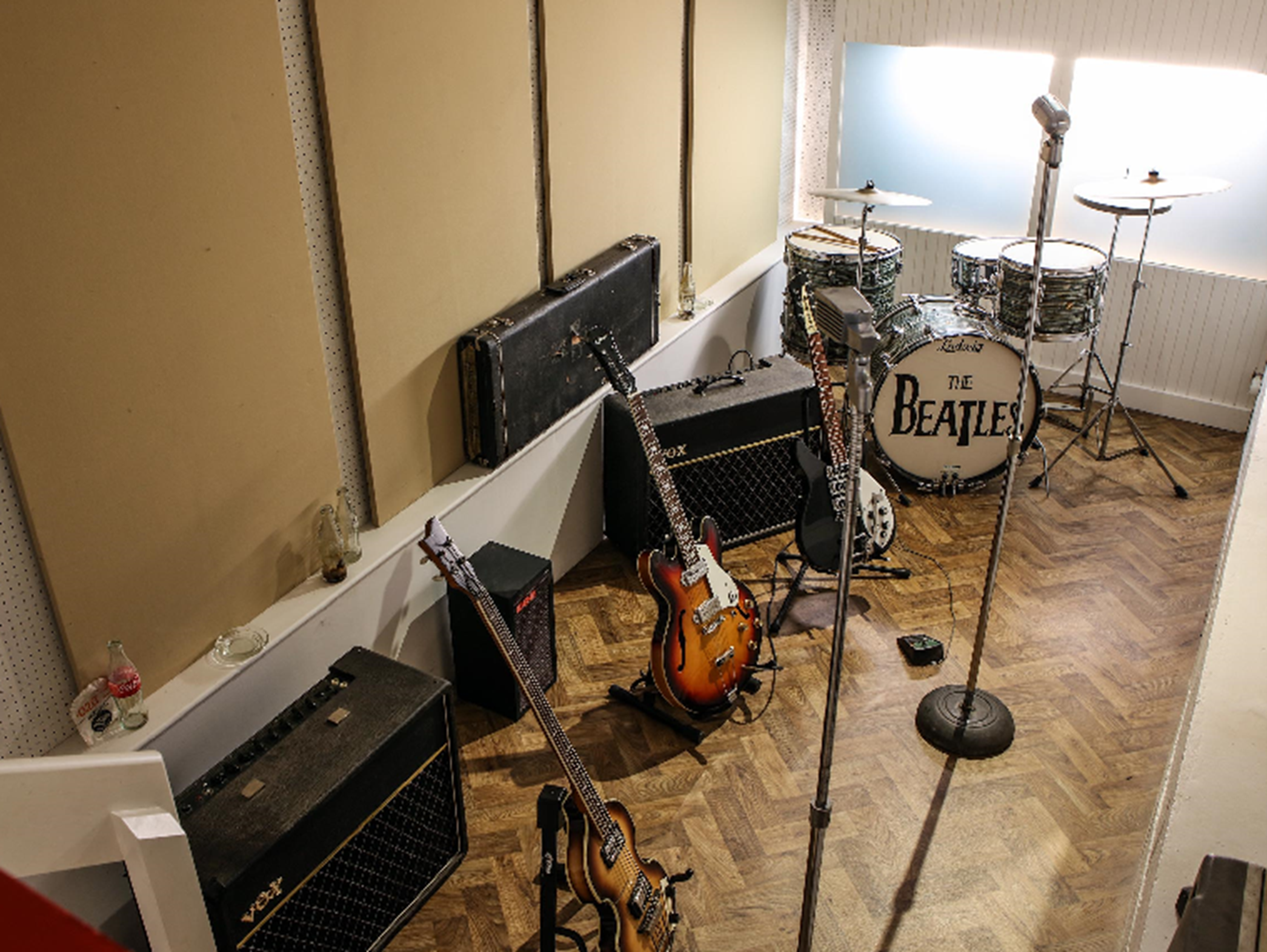Abbey Road exhibit at The Beatles Story Museum, Liverpool