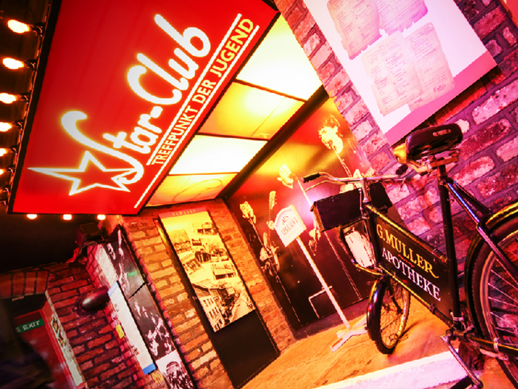 Hamburg exhibit at The Beatles Story Museum, Liverpool.