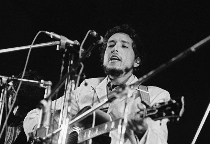 Bob Dylan at the Isle of Wight Festival 1969