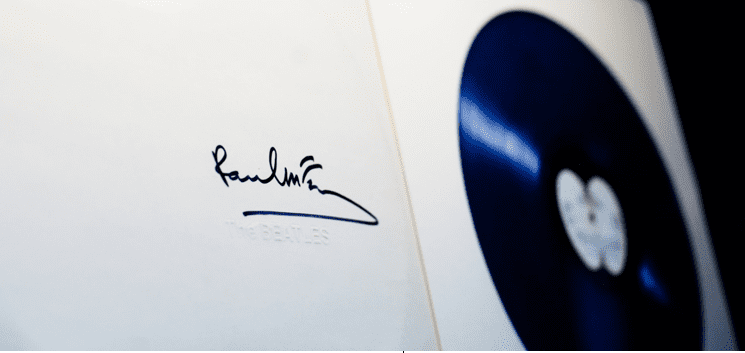 Memorabilia: Blue Vinyl White Album